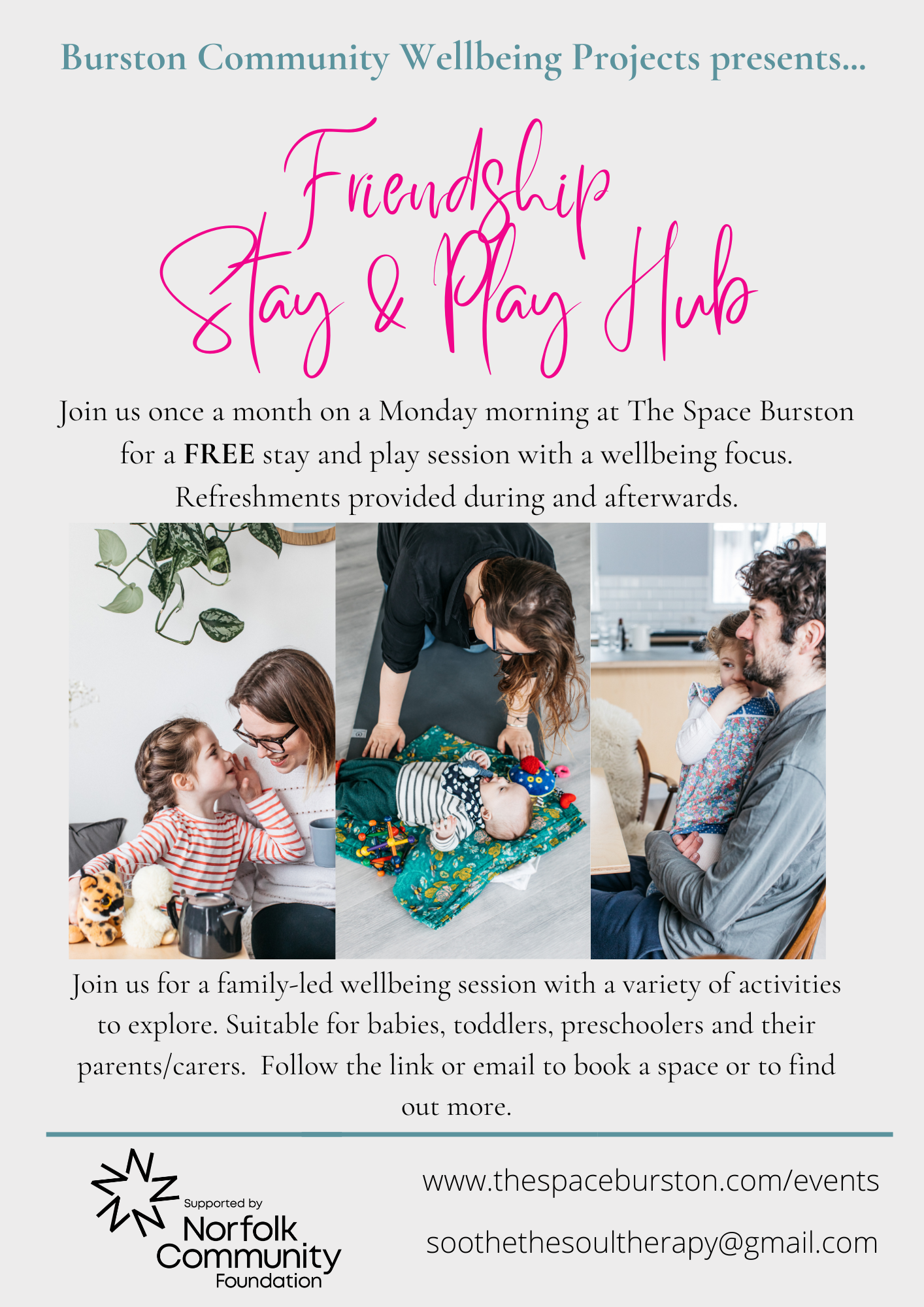 Stay & Play Hub — The Space