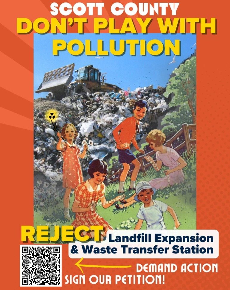 Big South Fork friends -- REMINDER -- for those who can attend the public meeting in Winfield -- TOMORROW June 10, 1pm at the Winfield Municipal Bldg. See ya'll there!

REJECT Landfill Expansion &amp; Waste Transfer Station! Demand Action! Sign the P