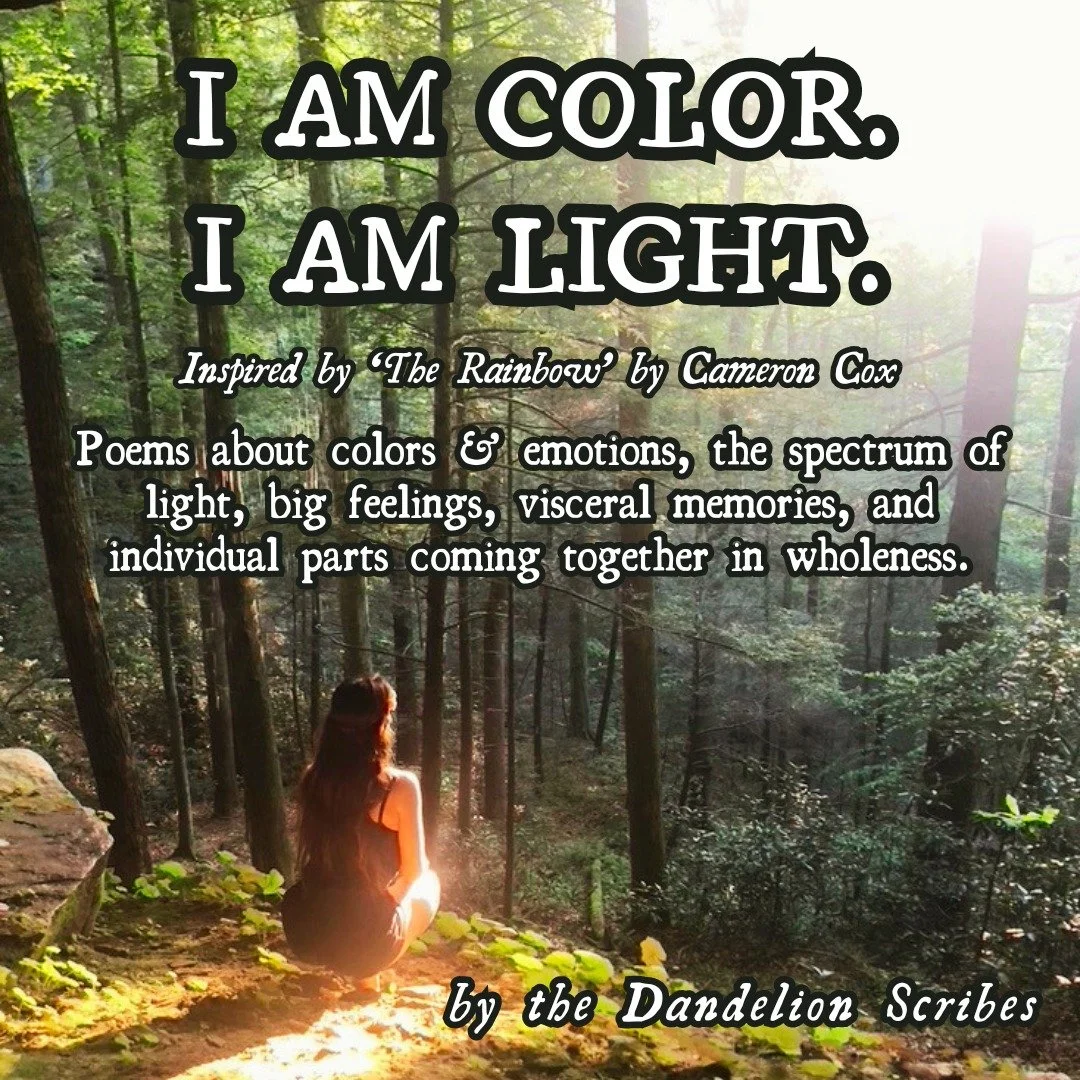 &ldquo;I Am Color. I Am Light.&rdquo; 🌈

A radical affirmation of my beauty, my purpose, my passion, my fullness. A call to consider my presence in everything, and everything&rsquo;s presence within me. A bridge between myself &ndash; my textures, m
