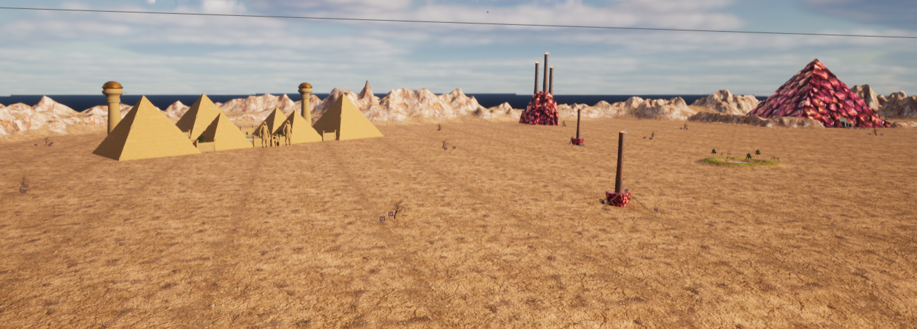 Overview of a Desert area