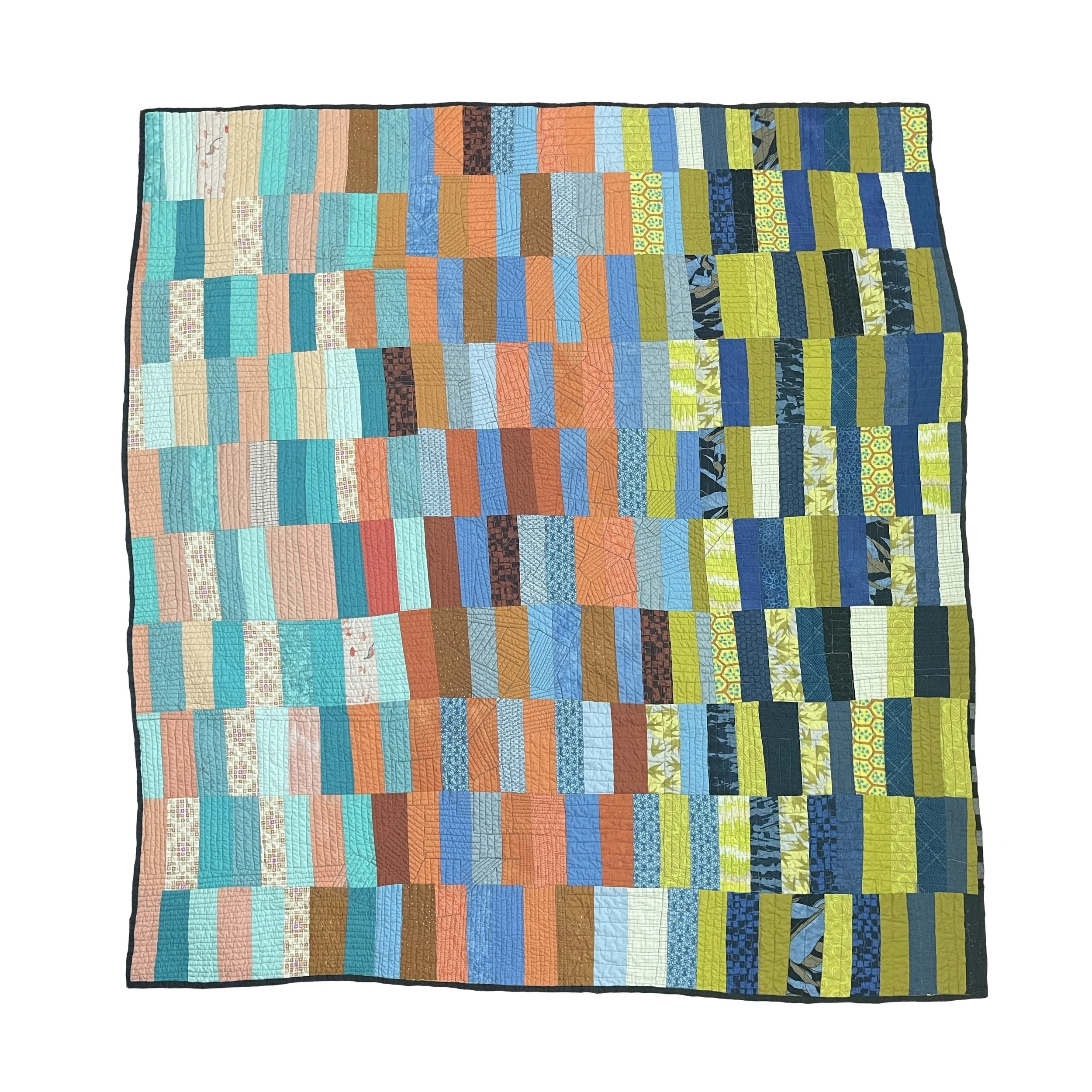 Color Shift Improv, 59" x 52" - $850