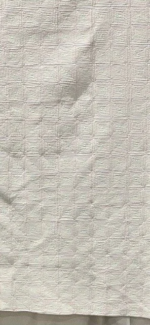 White on White: No. 6 Log Cabins Detail