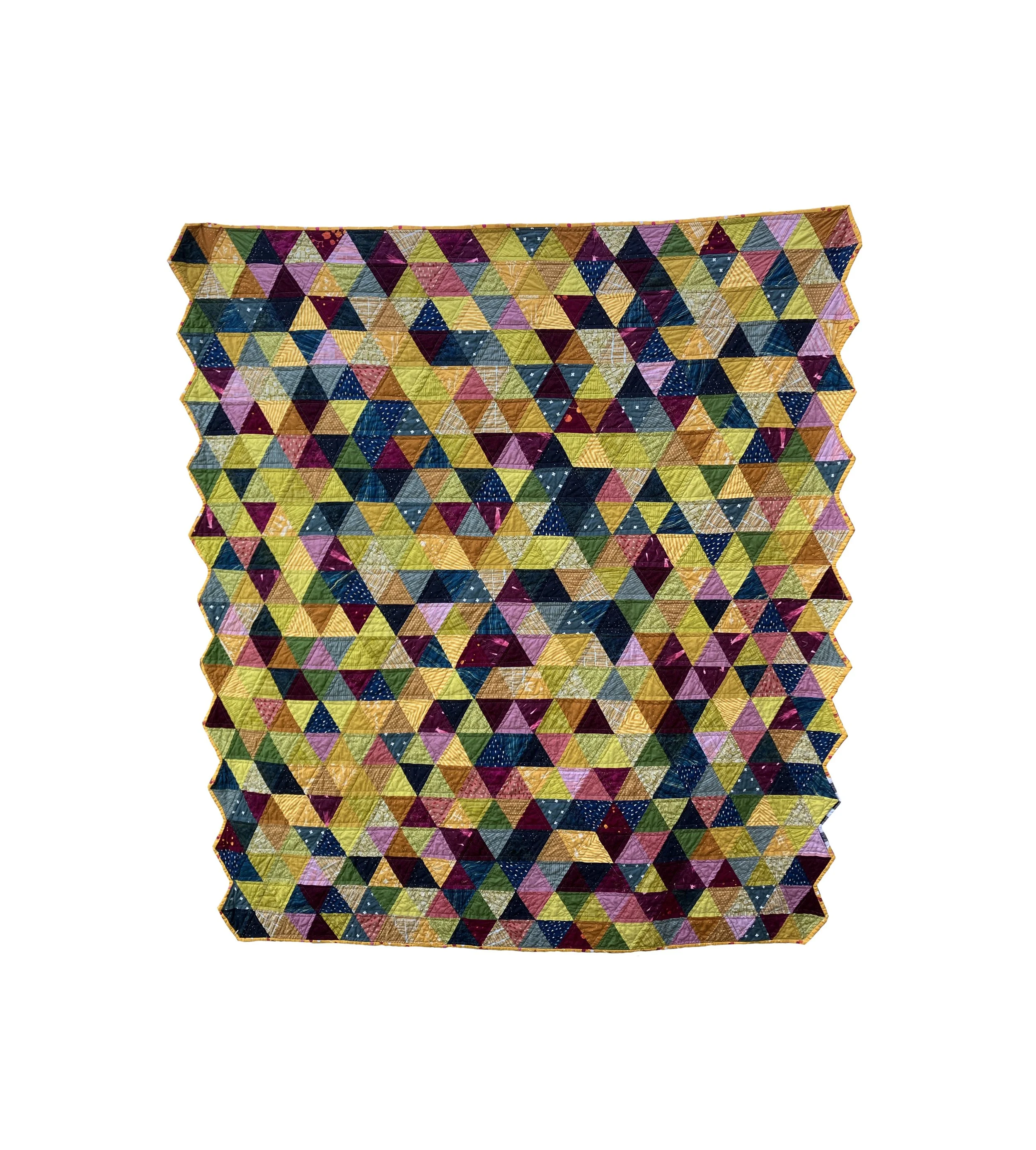 Equilateral, 58" x 65" - $1200