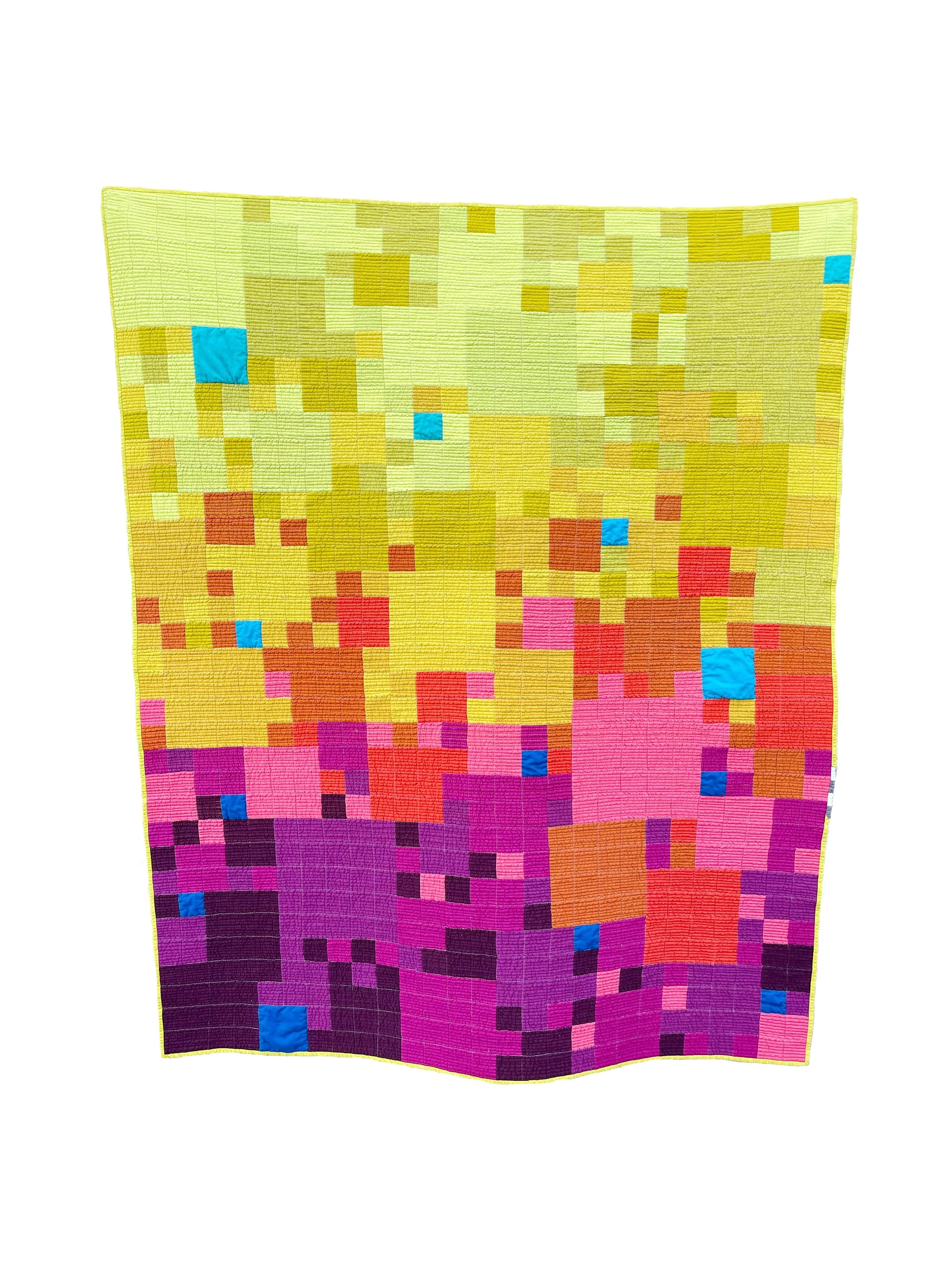 Squares & Squares, 51" x 62"  - $1100