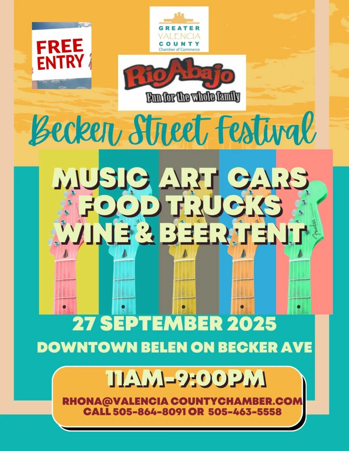 Rio Abajo Becker Street Fair