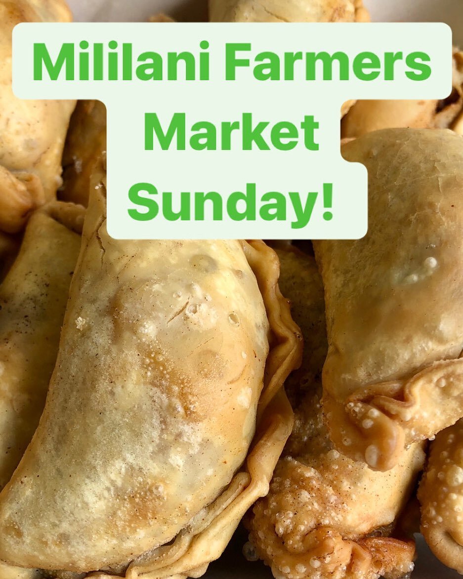 Papi will be making an appearance at Sunday&rsquo;s @hfbfarmersmarkets Mililani Farmers Market. Mililani High School, 8-11 am 
.
.
Empanadas, green smoothies, Chimichurri sauce and quinoa salad
.
.
.
#empanadas #empanadasargentinas🇦🇷 #greensmoothie