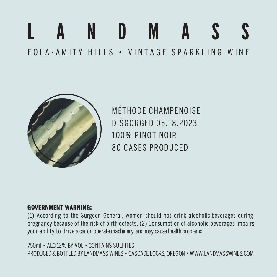 2019 Landmass Méthode Champenoise Brut — LANDMASS WINES