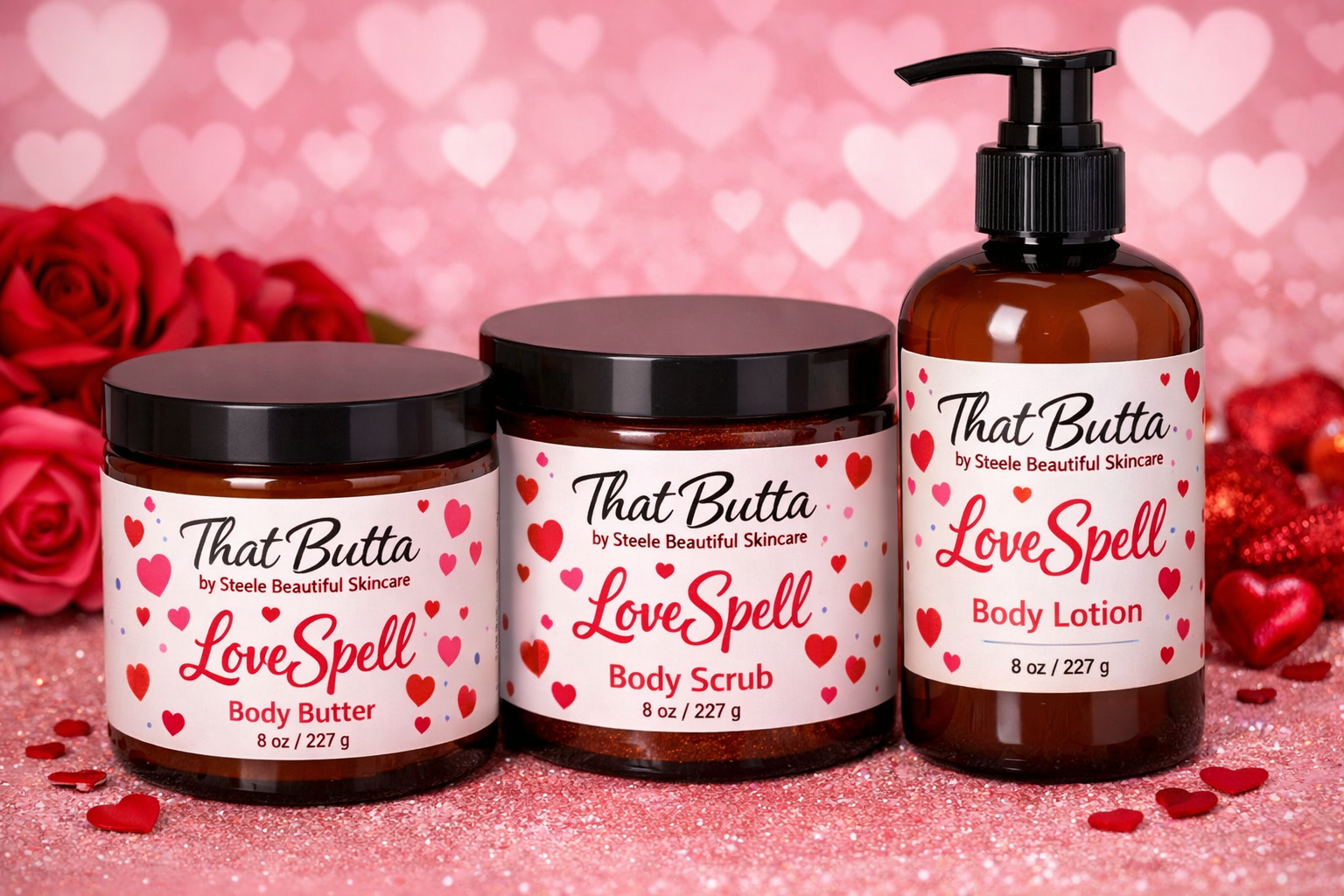 Love Spell Romantic Body Care Trio
