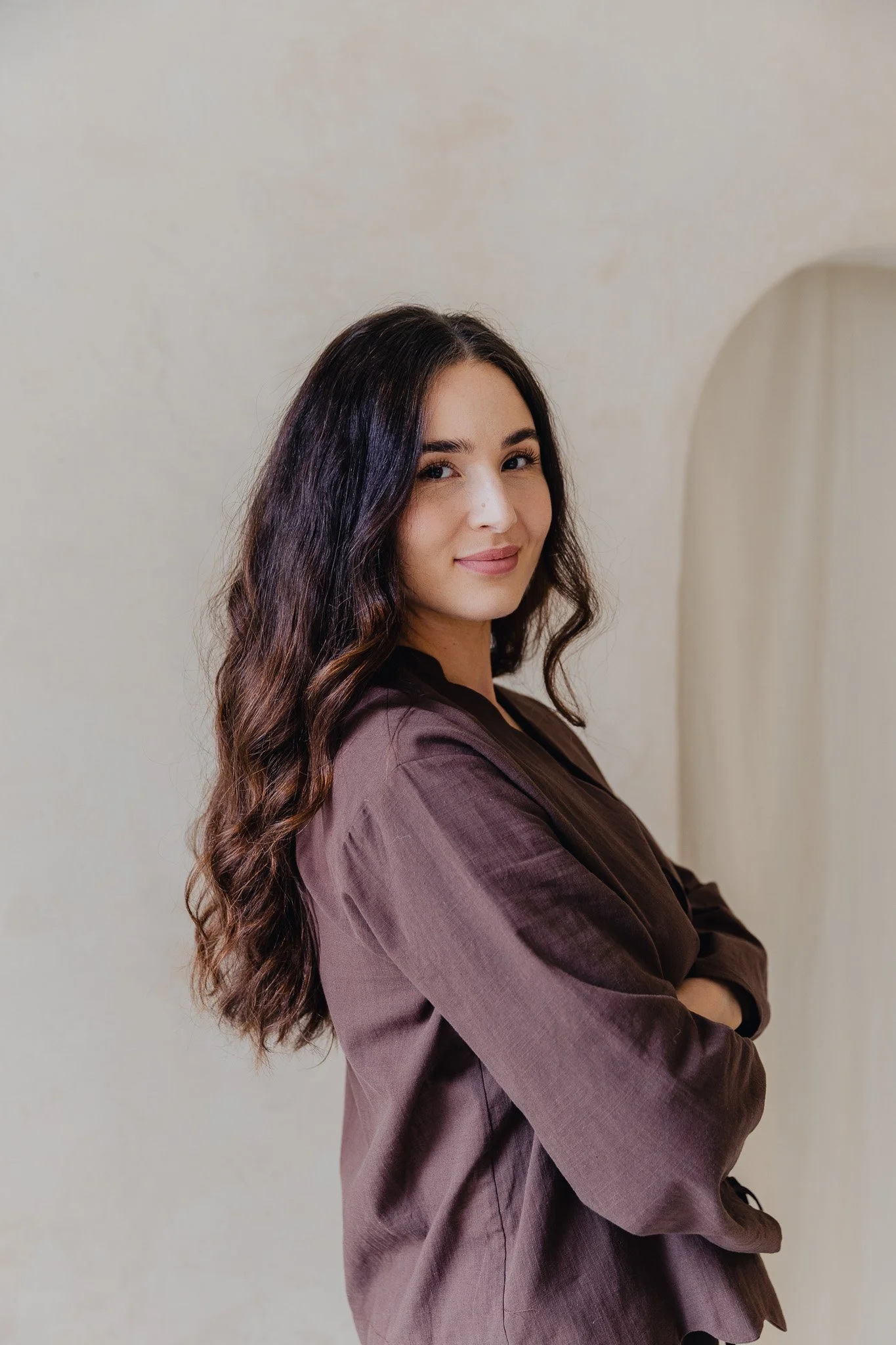 Portrait of Jordan Radke, founder of JRAD SKIN and master aesthetician in Calgary