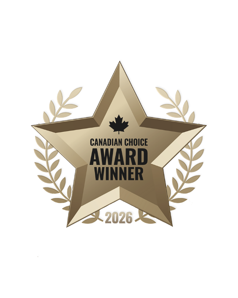 Canadian Choice Award Winner 2026 badge for JRAD SKIN