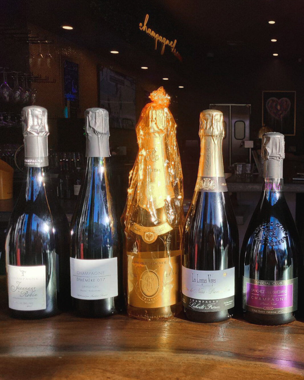 How to celebrate Earth Day? Organic and biodynamic Champagne and sparkling wine&hellip;duh!

We are open today from 1p-midnight with live music from @nicktheentertainer from 8-11p. Will we see you here? 

Be Organic | Be You | Be Bubbly