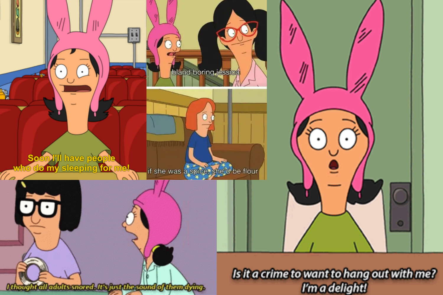 10 Of The Best Louise Belcher Quotes from Bob's Burgers — Bob's Credits ...