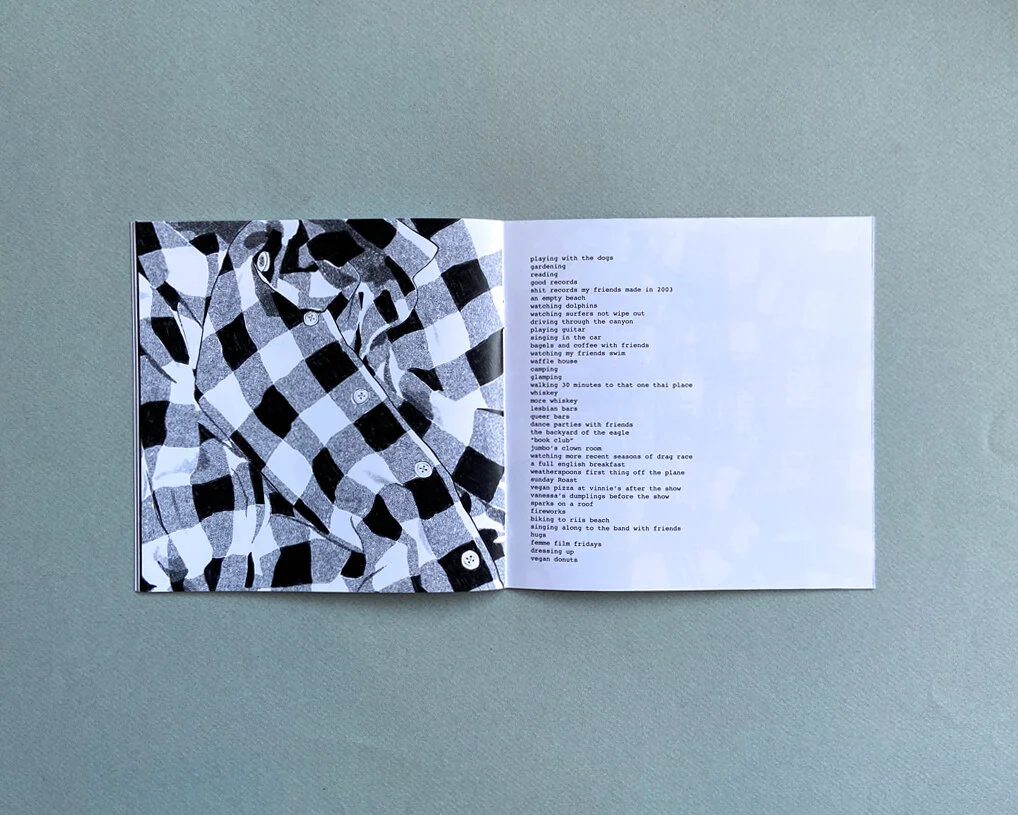 Spread from the zine "I'm Allowed To Think Chicago Style Pizza Is Terrible" for the subscription series Get It Together