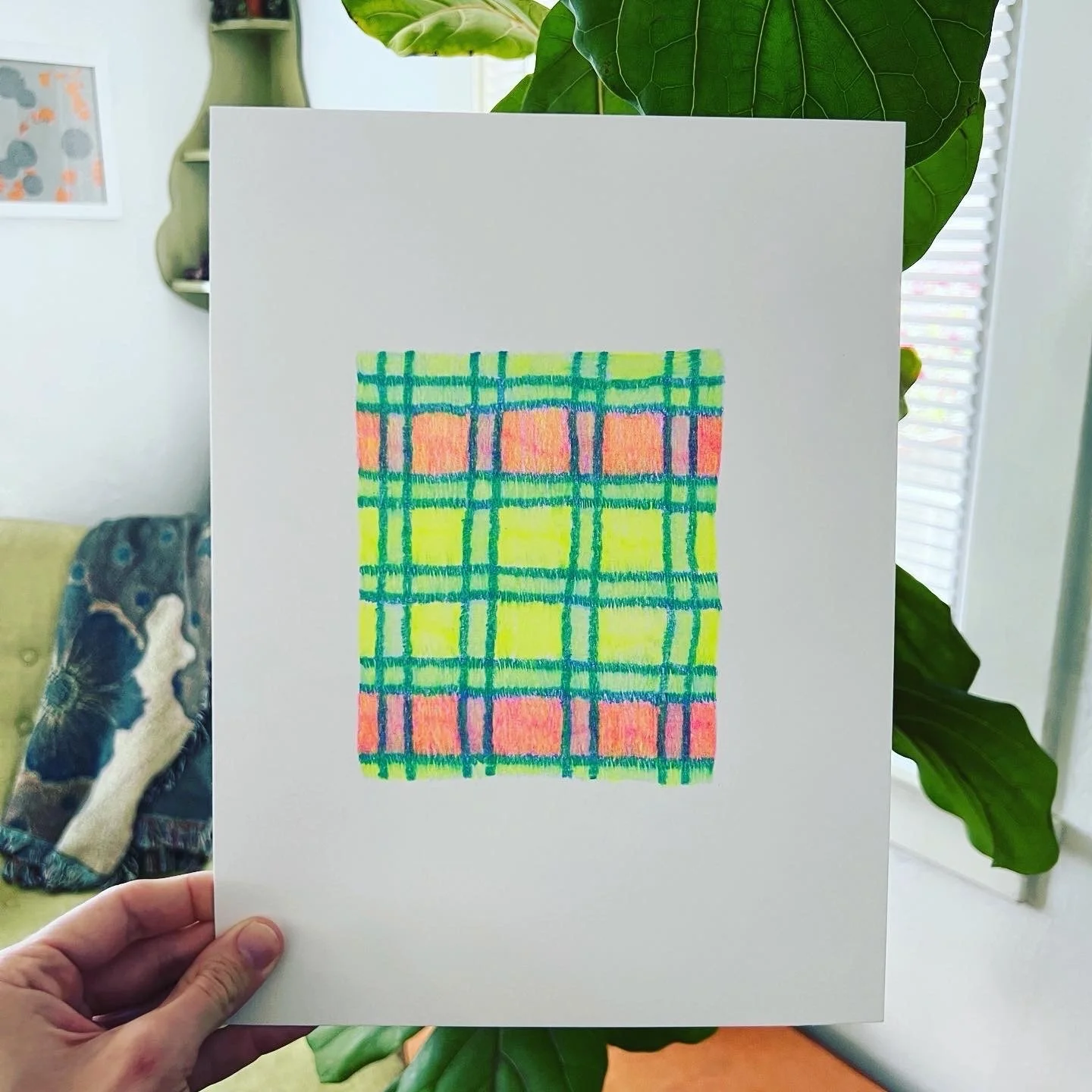 Yes I WILL continue this series from a hotel room later this week while binge watching Heated Rivalry for the third time. Warm blankets for cuffing season. Follow along for more!

#drawing #artistsofinsta #coloredpencil #textiles #fineart