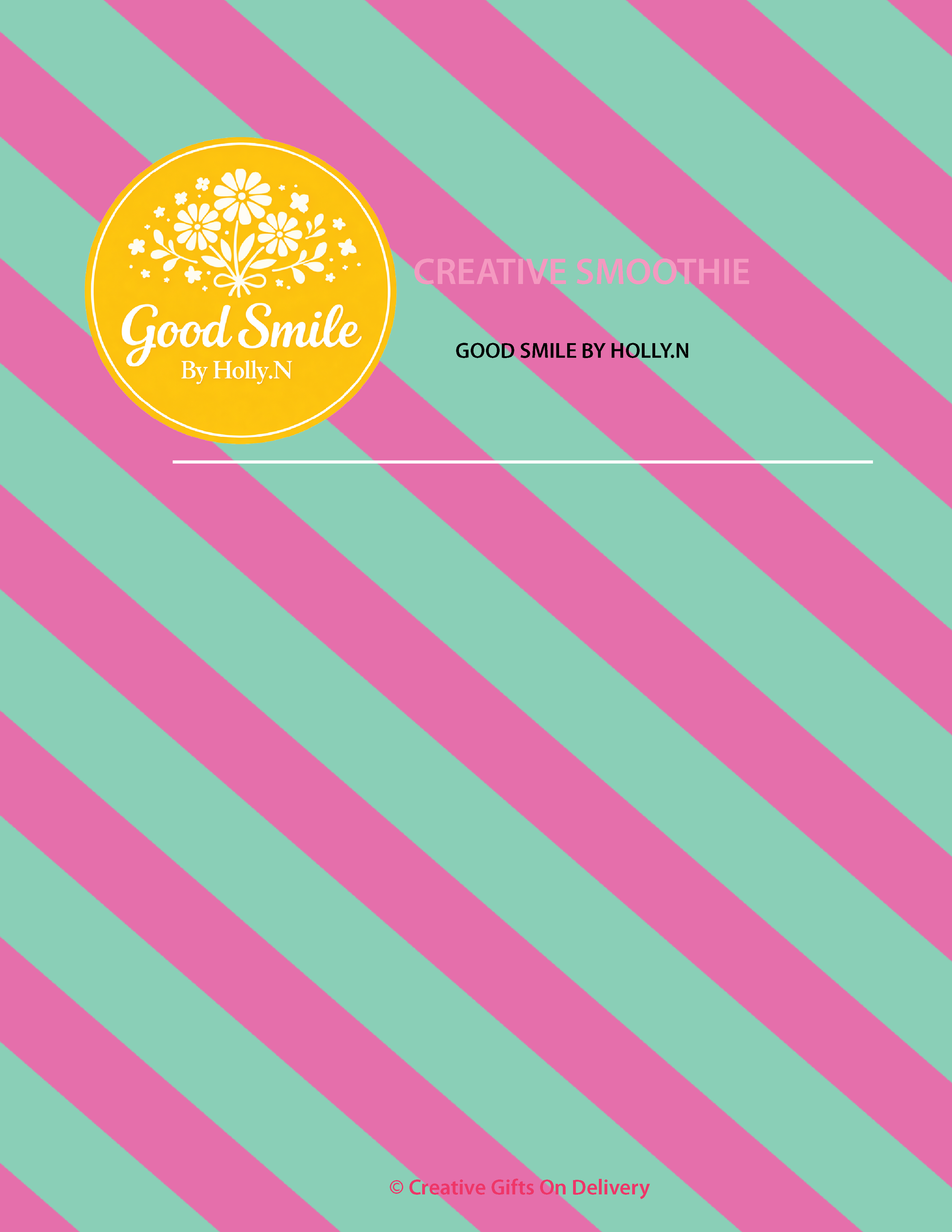 Good Smile By Holly.N Creative Smoothie! ❤️❤️