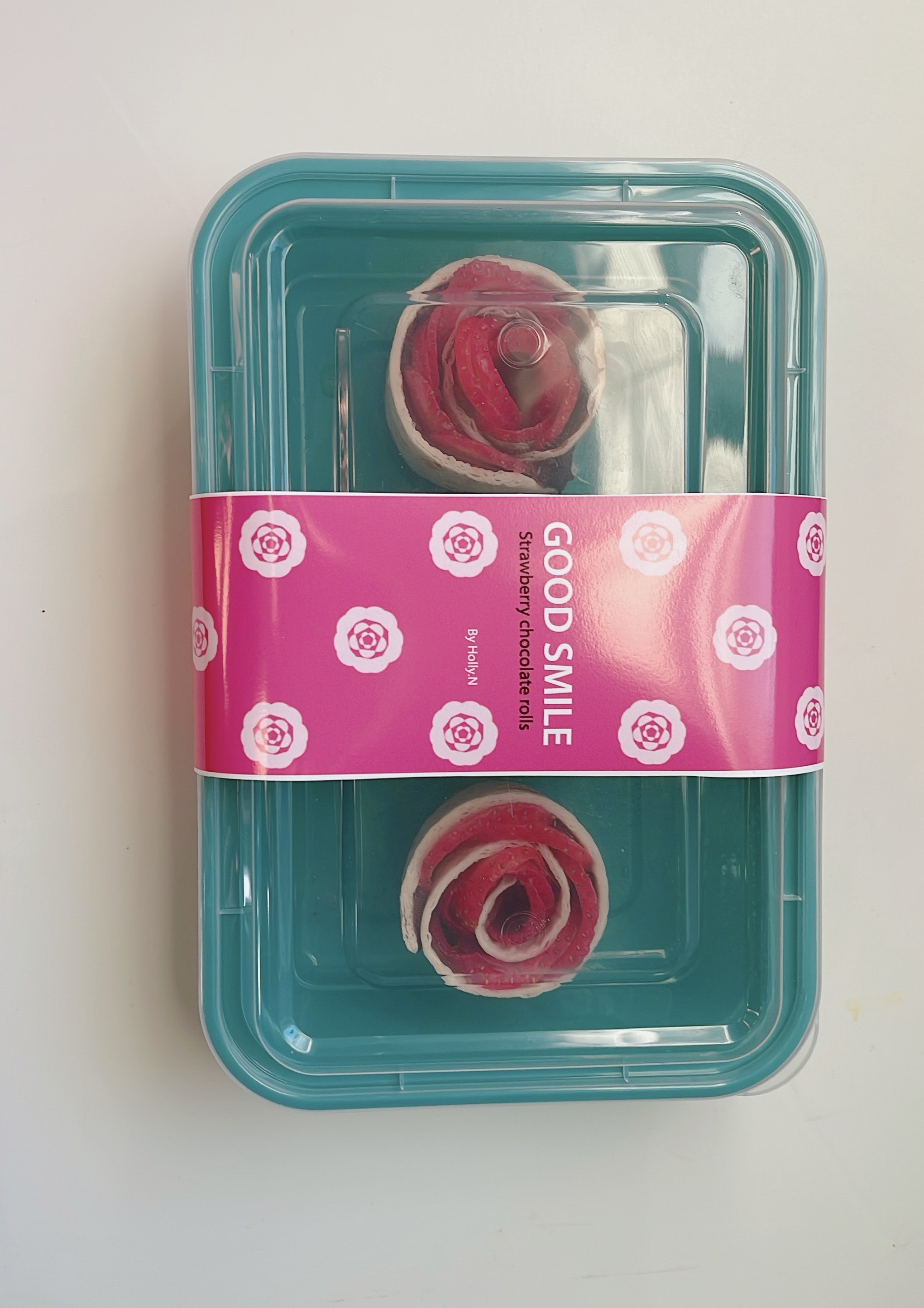 Strawberry roses