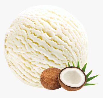 COCONUT ICE CREAM SCOOP