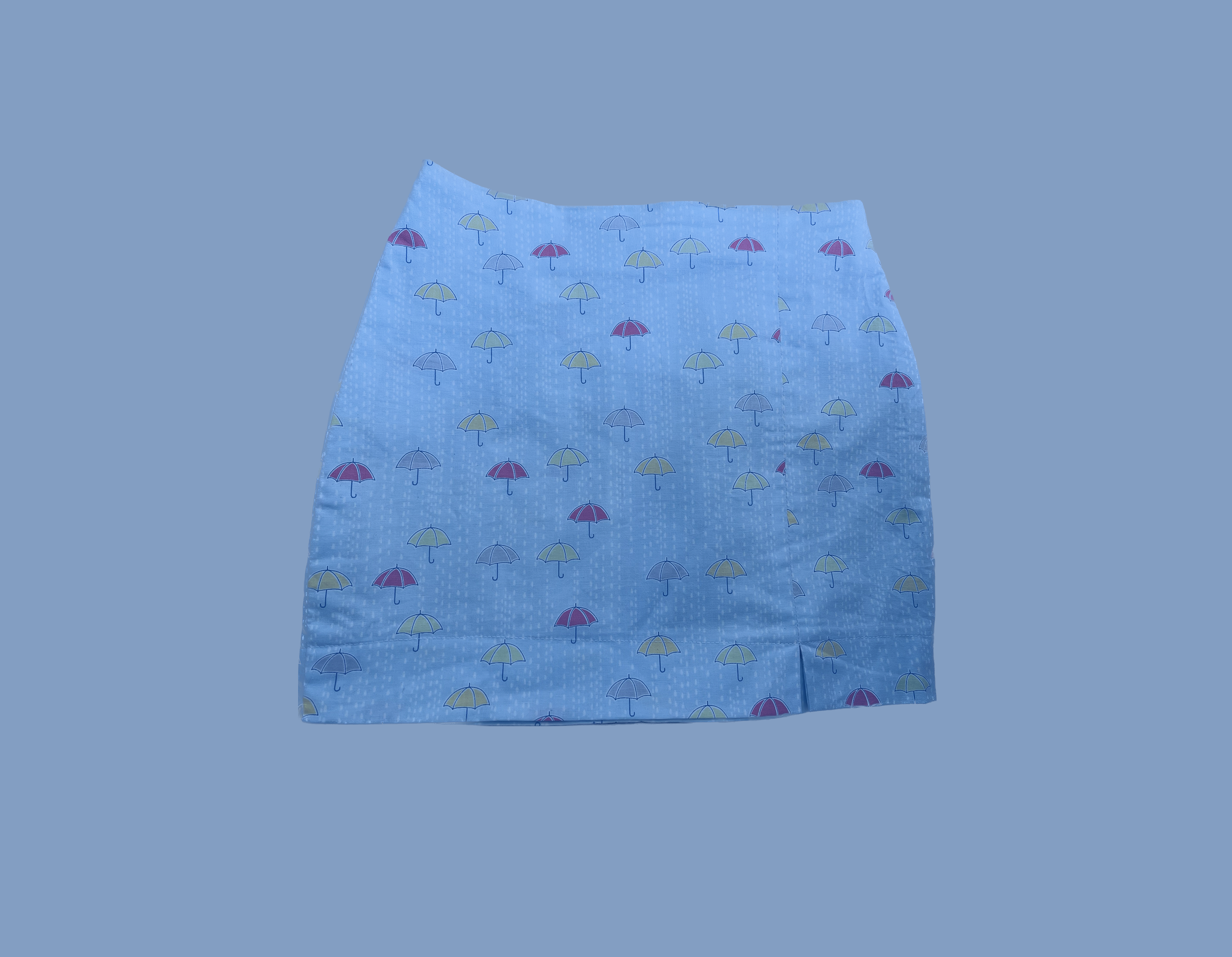 Blue Parachute Skirt