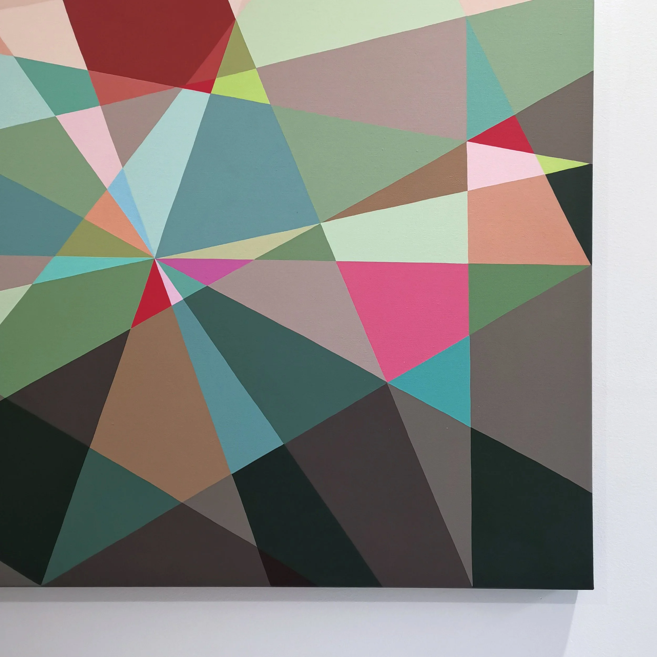 Impressions of a garden_Min Ray_Geometric Abstraction_Australia — MIN RAY