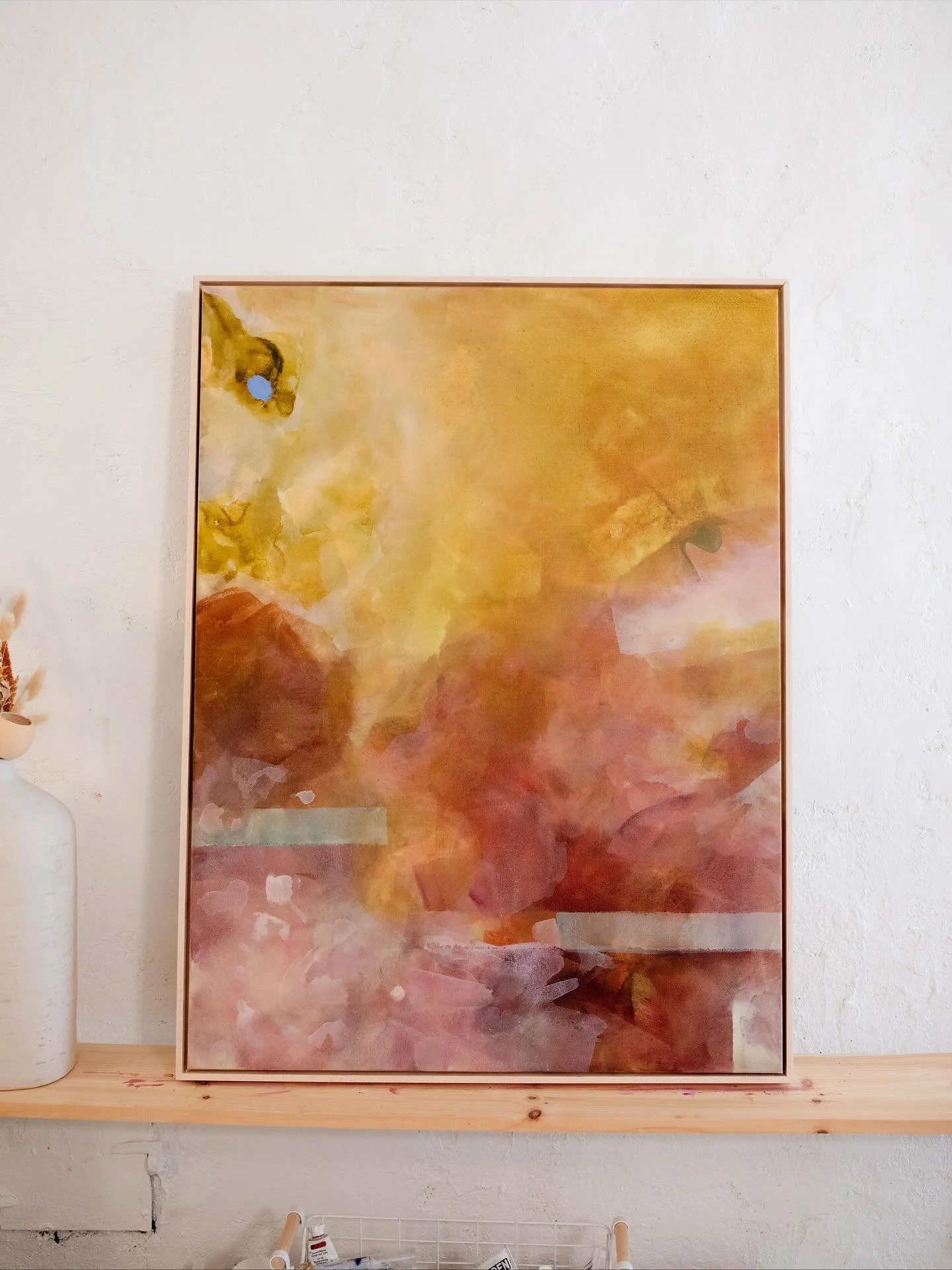 Los Angeles, here we come!! 😍 

&ldquo;Epiphany&rdquo; found her perfect home with new collectors and I couldn&rsquo;t be more overjoyed to send her off today!! 

My heart bursts with gratitude every single time a painting of mine makes its way out 