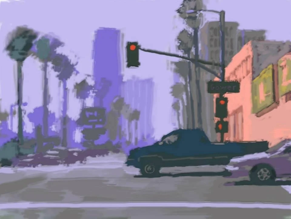 "Sunset and Gower". available in archival print
