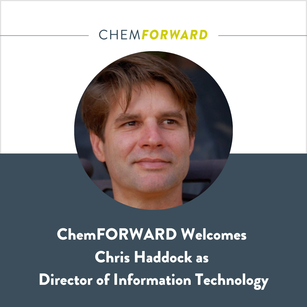 ChemFORWARD Appoints Chris Haddock as Director of Information Technology