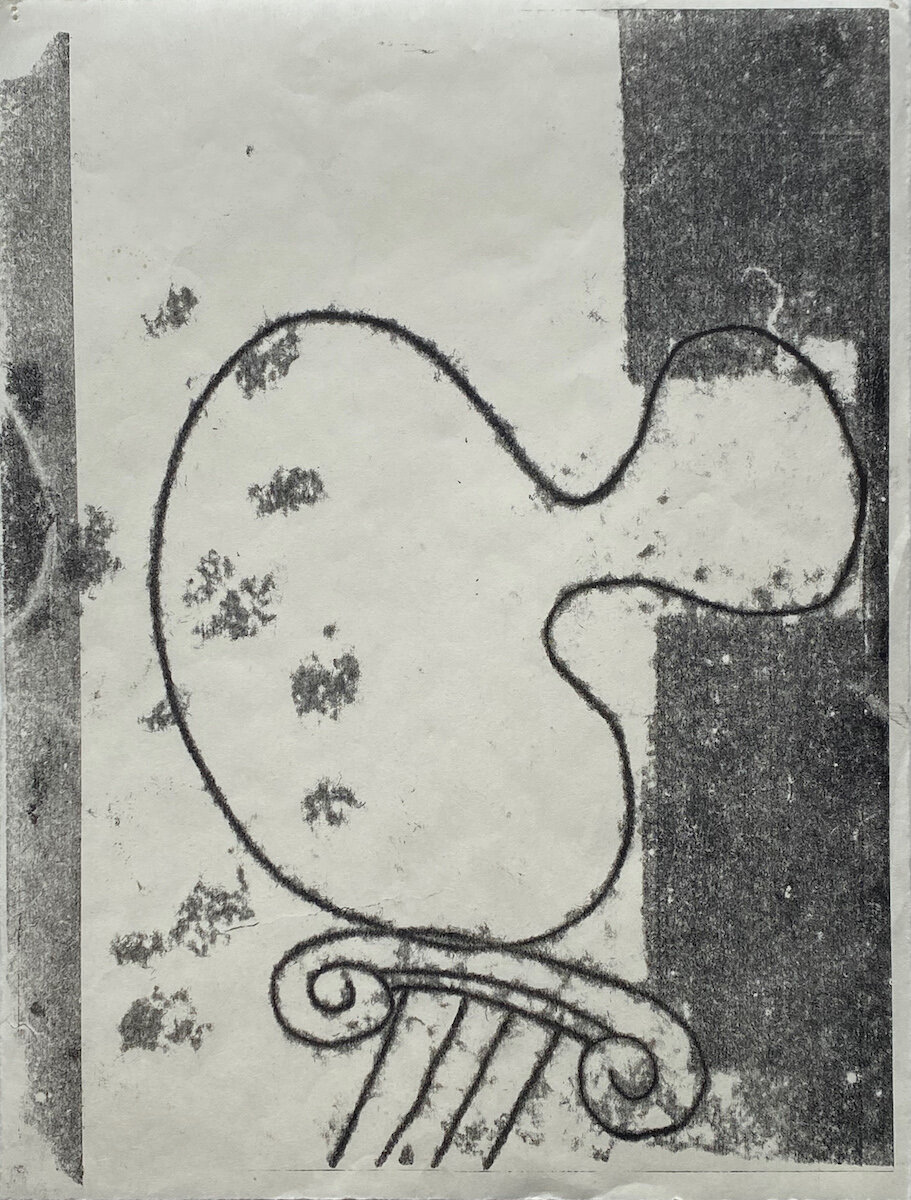  Monotype  12 x 9” Okawara paper 