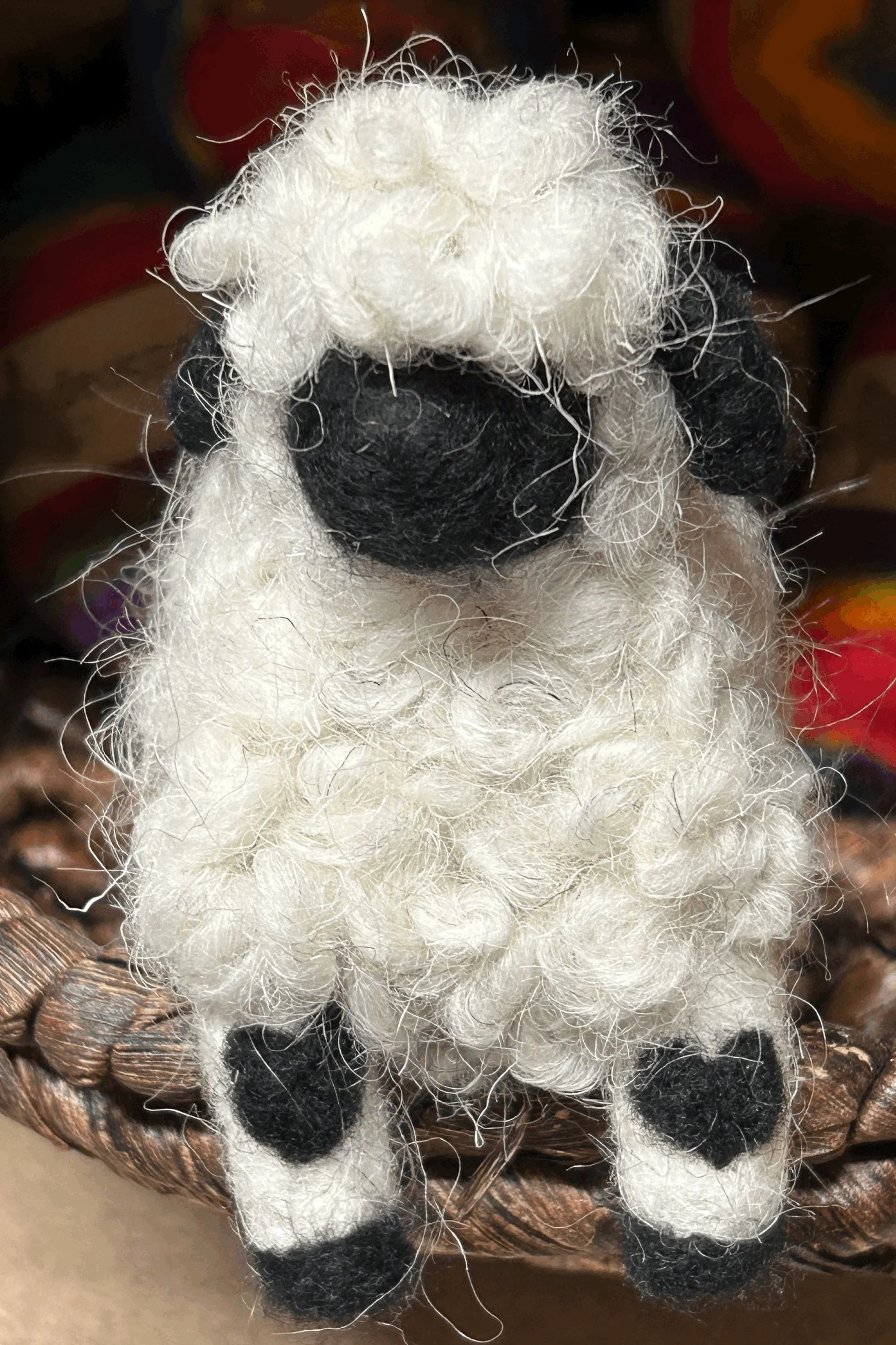 Handmade Felted Sheep