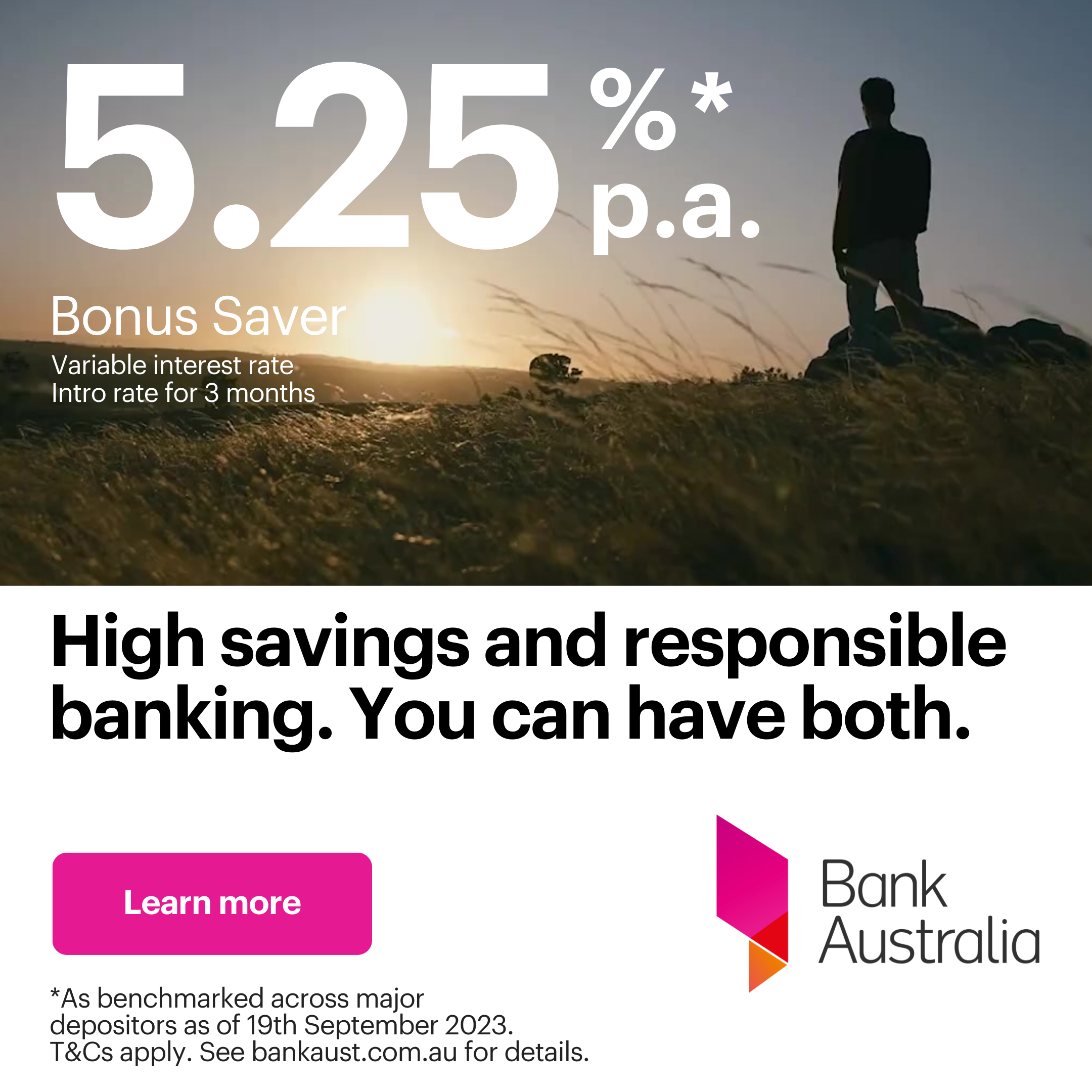 Bank Australia Product Portfolio — SILVER LINING AGENCY | B Corp
