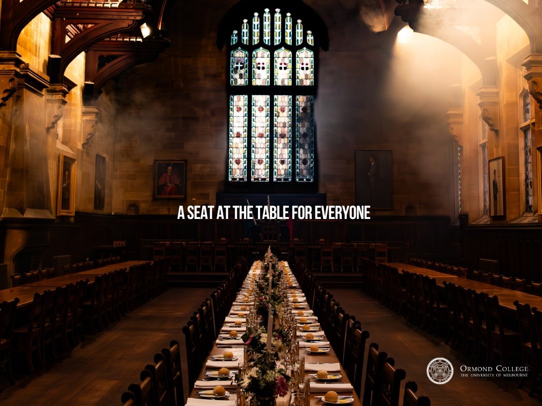 A seat at the table for everyone | Ormond College