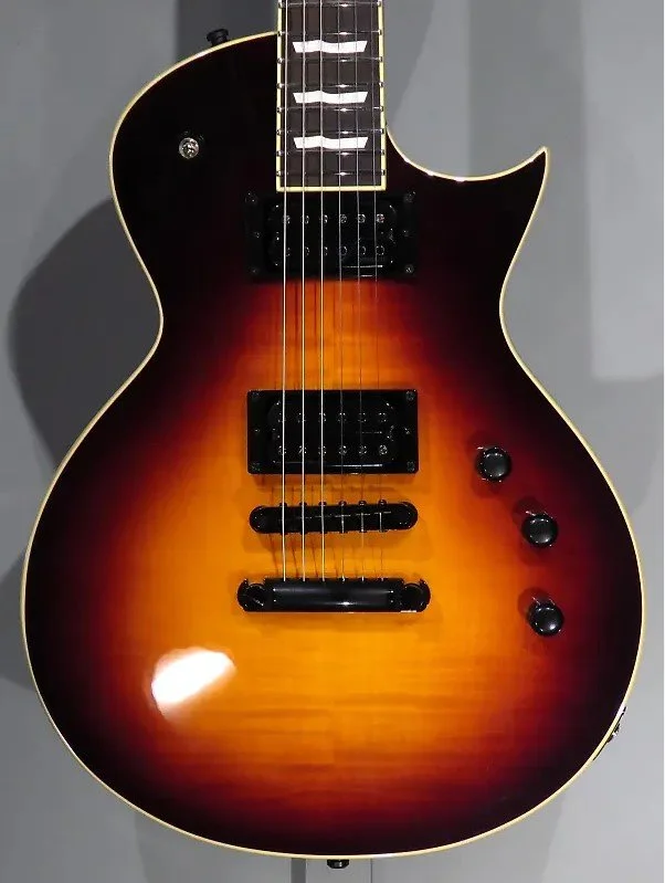 esp e ii eclipse tobacco sunburst E-II Full Thickness (Ex-Demo) #ES1110213 from the high ESP E-II Eclipse EC FM