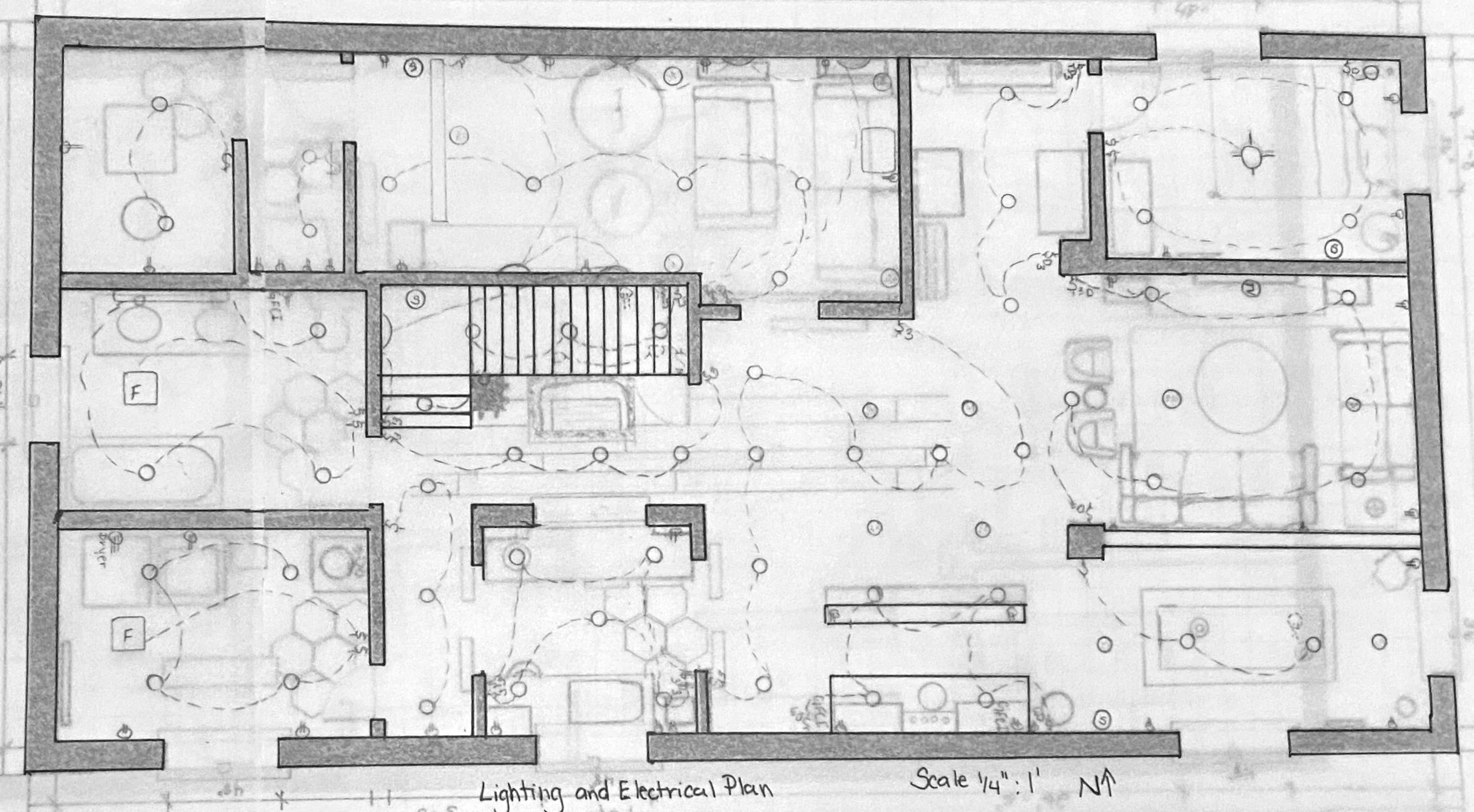 Electrical pacement plan