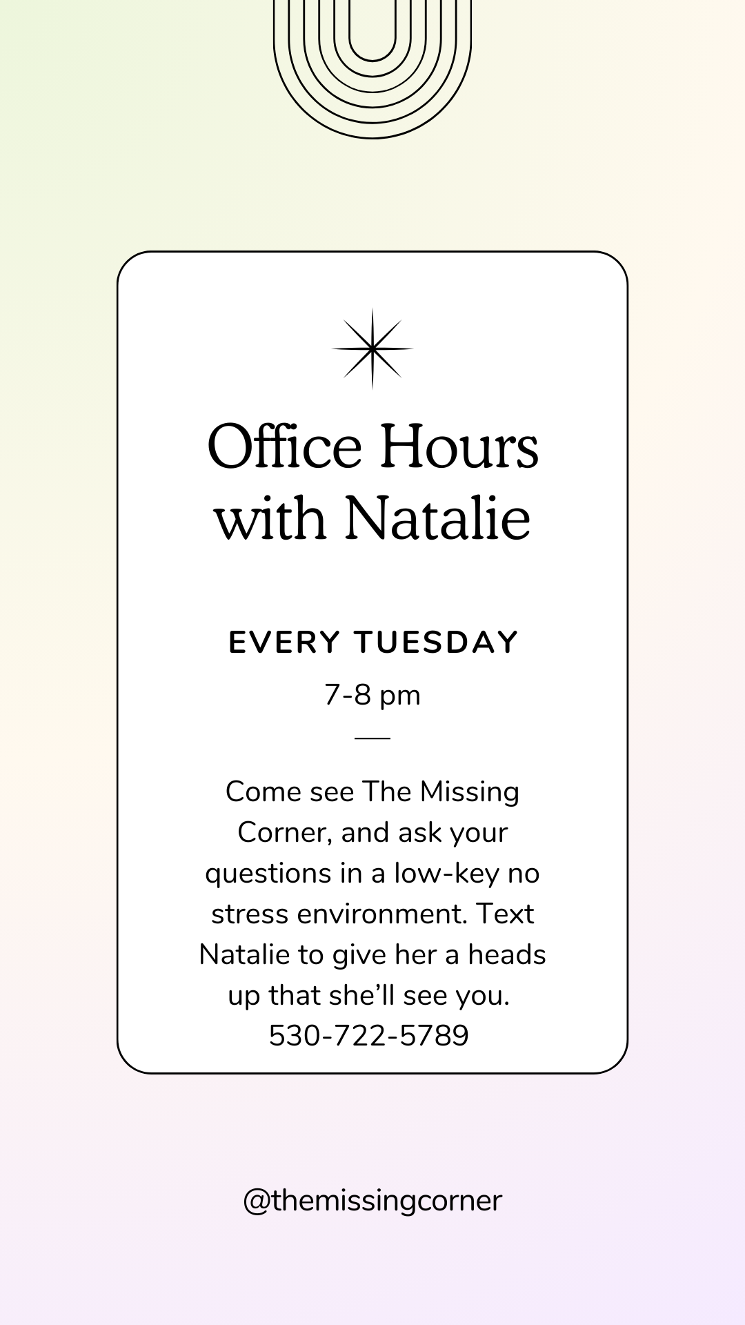 Office Hours with Natalie 