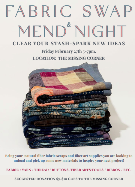 Fabric Swap & Mend Night