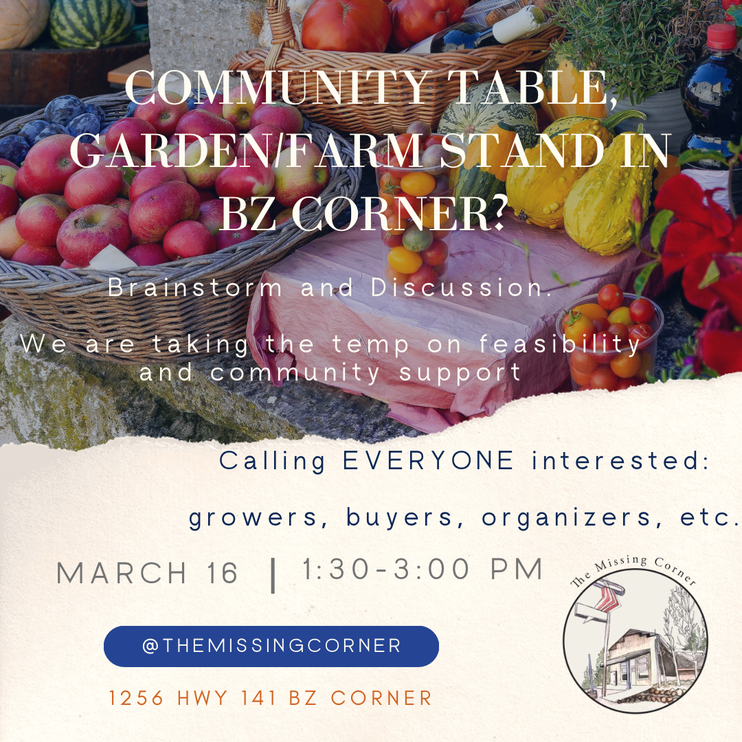 Community Table Discussion