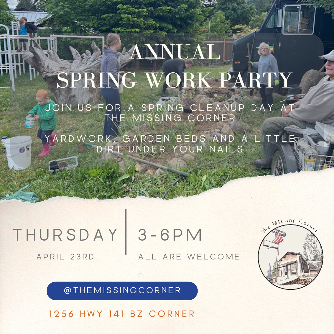 The Missing Corner: Annual Spring Work Party