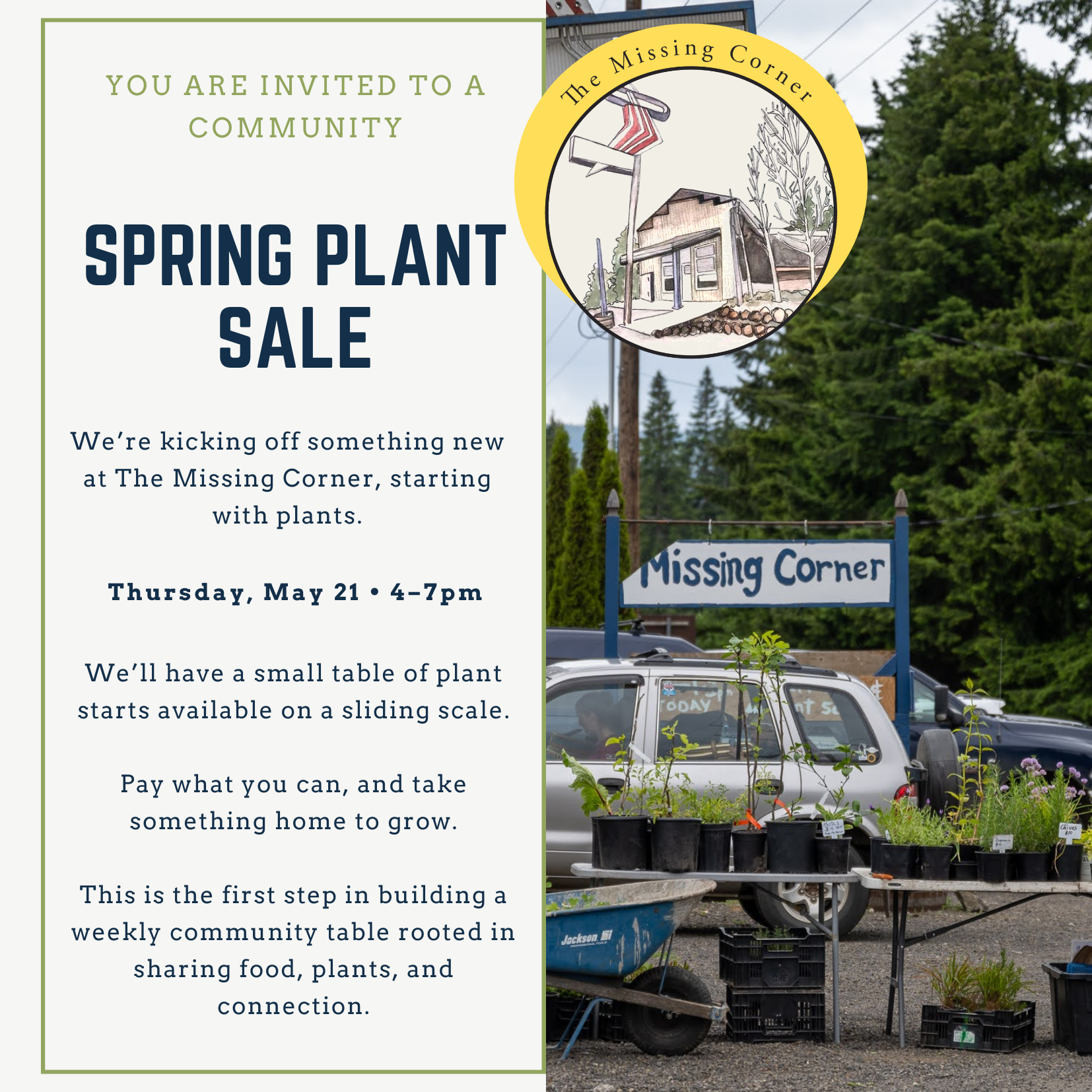 Gather &amp; Grow: Spring Plant Sale
