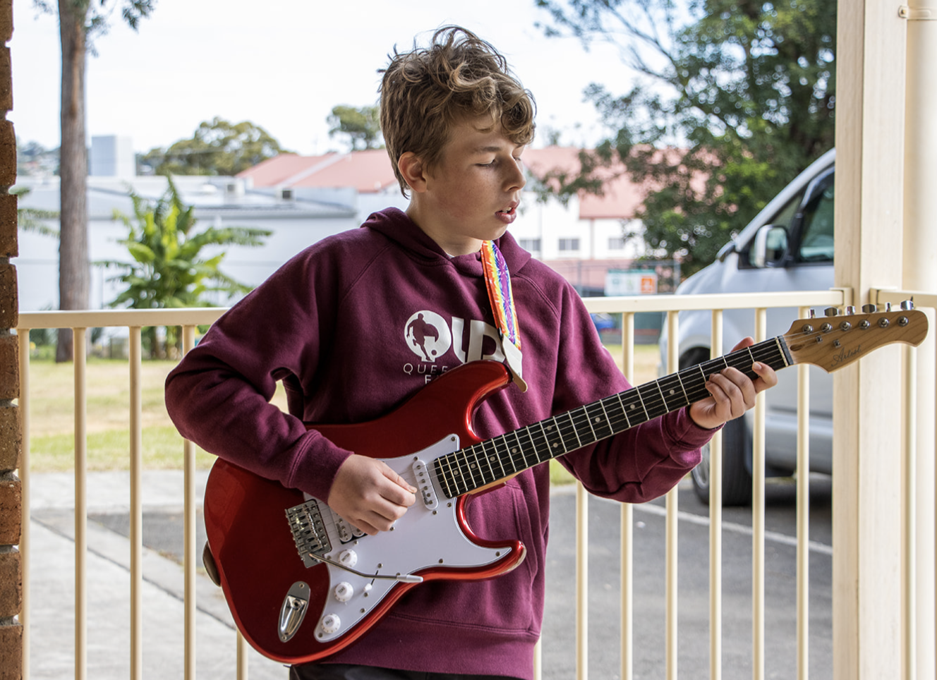 "My son (13) loves going to guitar lessons and always wants to improve and get better and I have Alex to thank for this. He makes the lessons challenging, fun and engaging. Highly recommend!" - Leanne