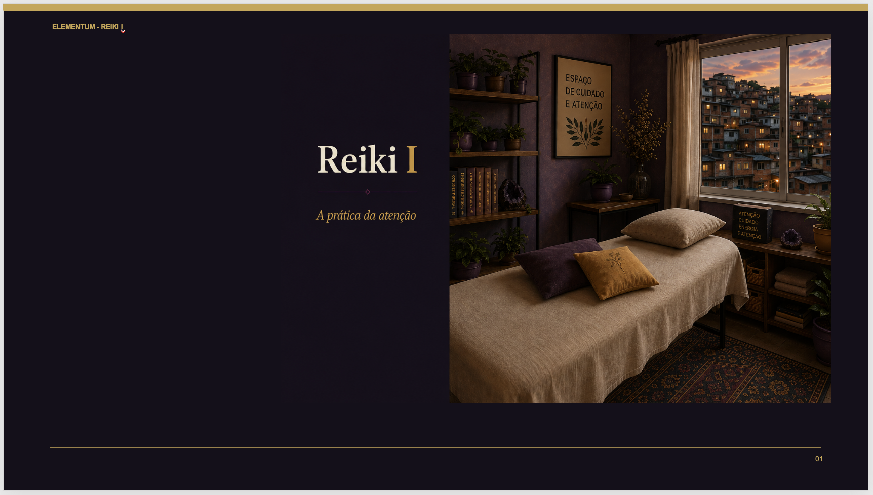 reiki i - a prática da atenção
