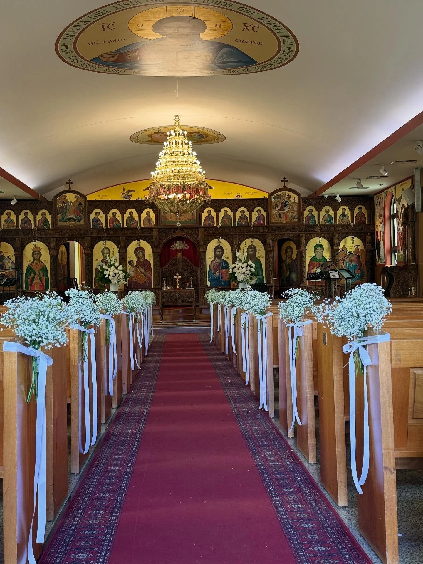 Church ready for our bride and groom 
Simple yet elegant , for all baby breath lovers 

Call us or pop in store to enquire if your next event is coming up 

#weddingbankstown #florist #banstownflorist #floraldecoration #babybreathwedding 

Shop 1 and