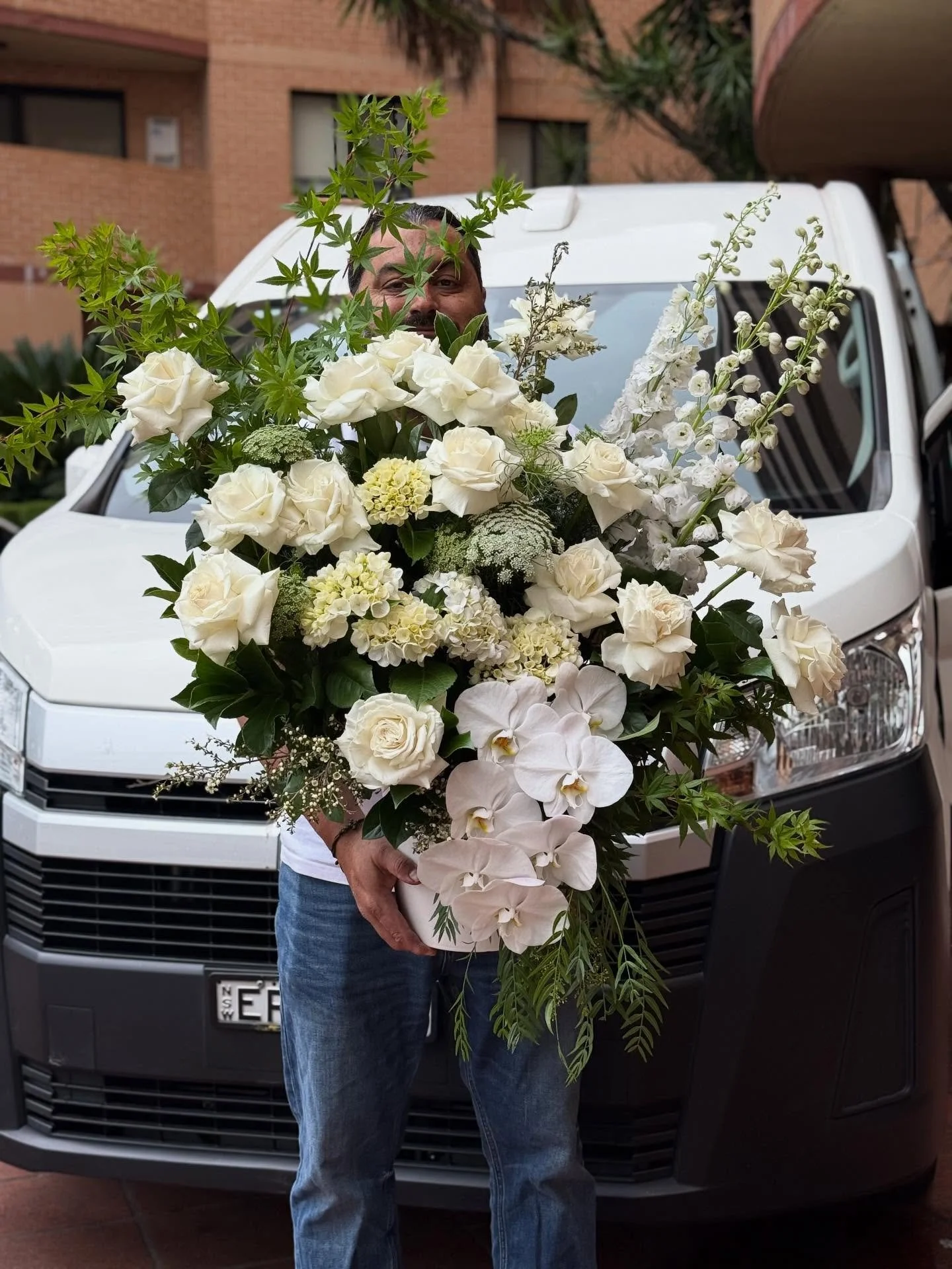 Whites and green , will make a statement 

#florist #bankstown #bankstownflorist #floralarrangements💐 

Shop 1 and shop 2
7-9 cross st Bankstown 
NSW 2200