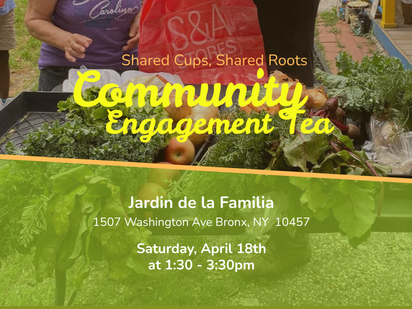 Community Engagement Tea
