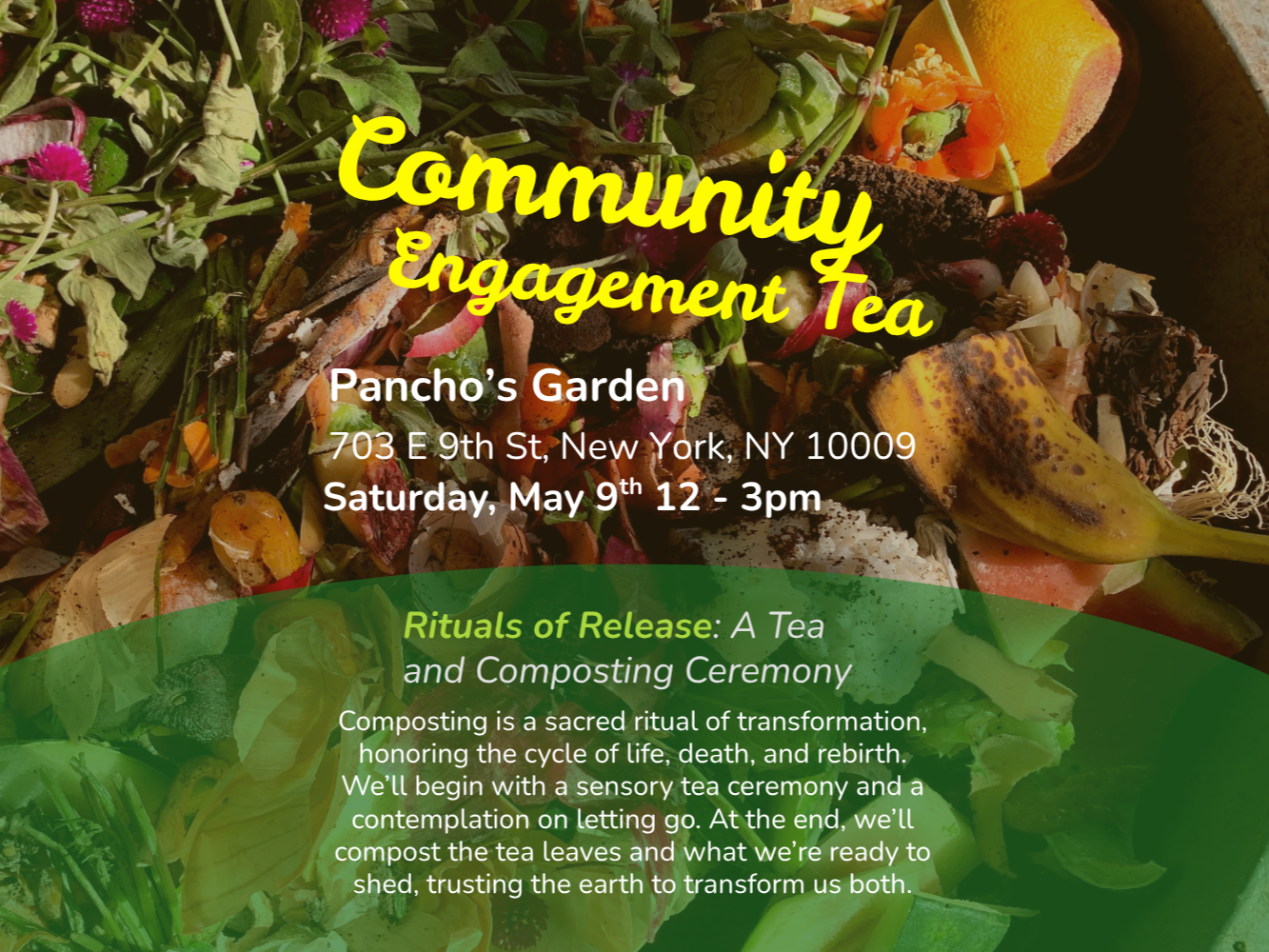 Community Engagement Tea