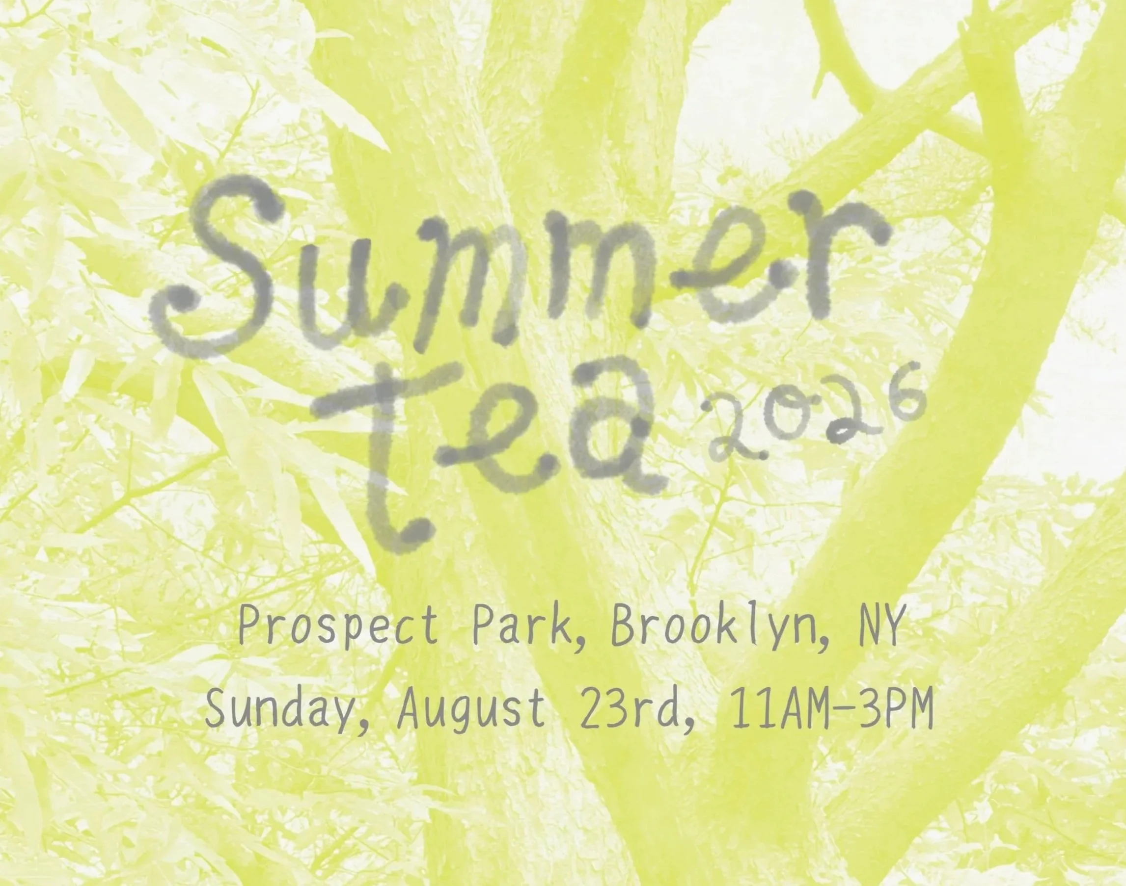 Summer Tea 2026
