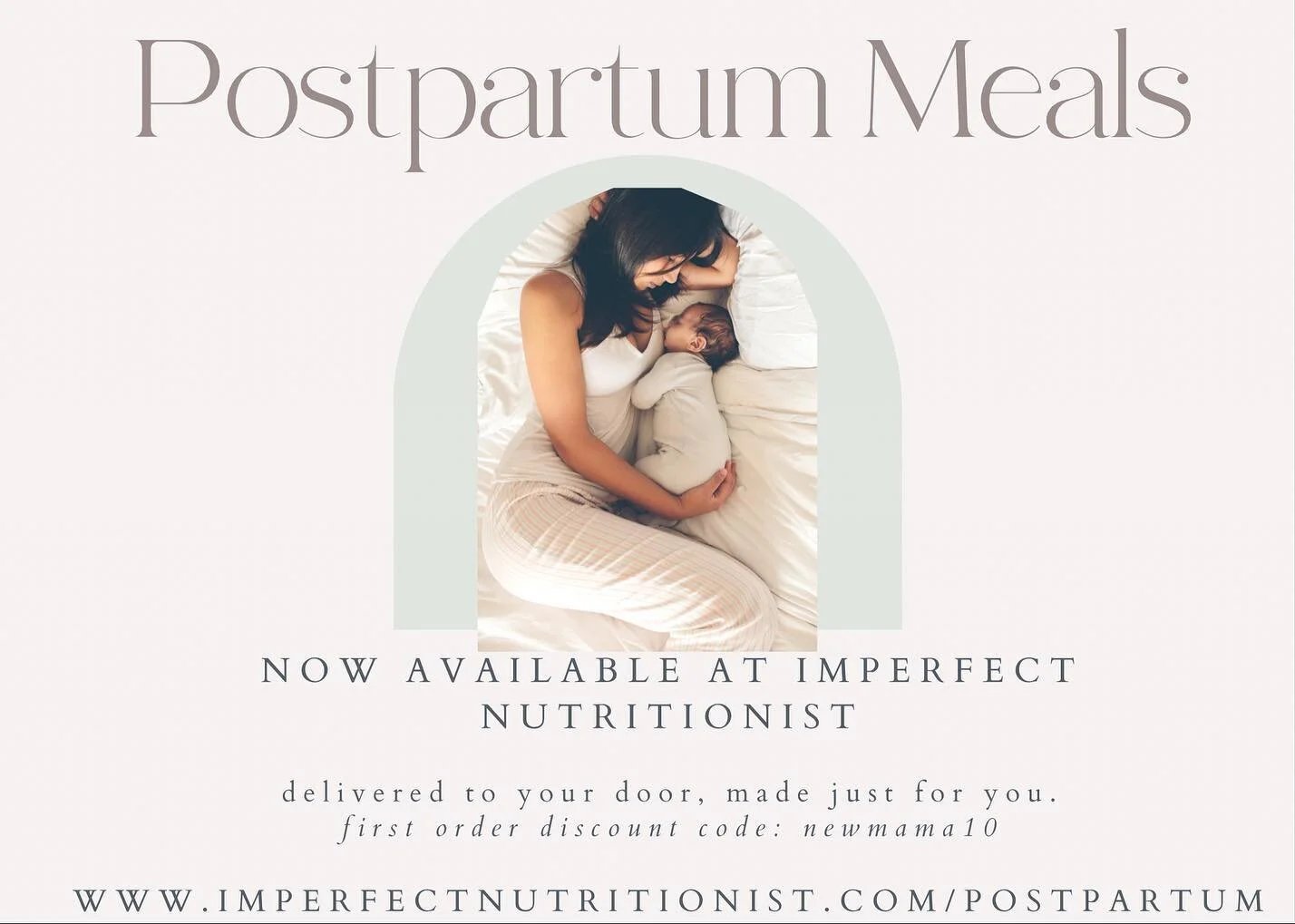💥 LAUNCHING SOON 💥

i&rsquo;ve been working with @imperfectnutritionist on something special 🌟🌷

we&rsquo;ve collaborated to create a new service &mdash; postpartum meal delivery &mdash; alongside of @imperfectnutritionist existing meal delivery 