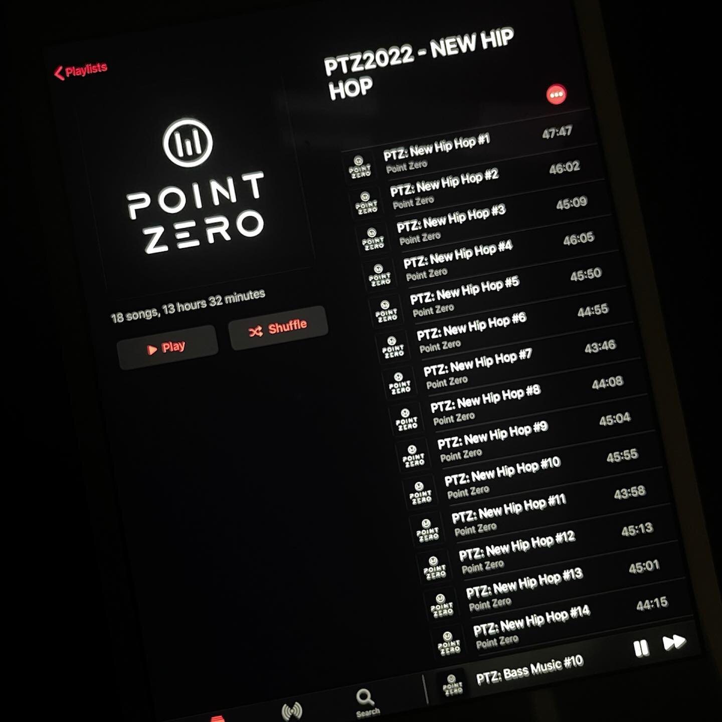 The right music can either make or break your training session. 

Instead of putting on a random playlist, our Point Zero mixes are specifically  curated to match the tempo of the class. 

&rarr; It might also give you the energy boost you didn&rsquo