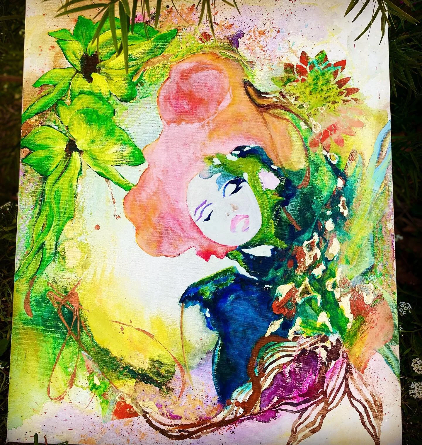 New Beginnings💕🌈 #workinprogress #ilovetopaint