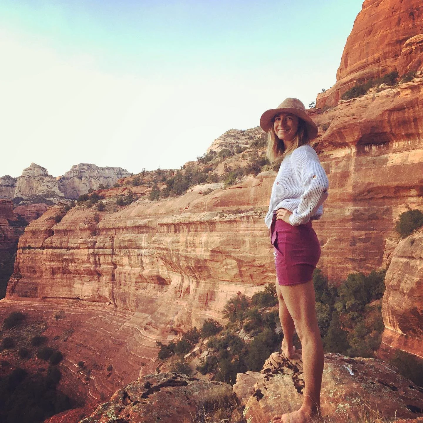 Enjoying the beautiful land of Sedona⛰🌈