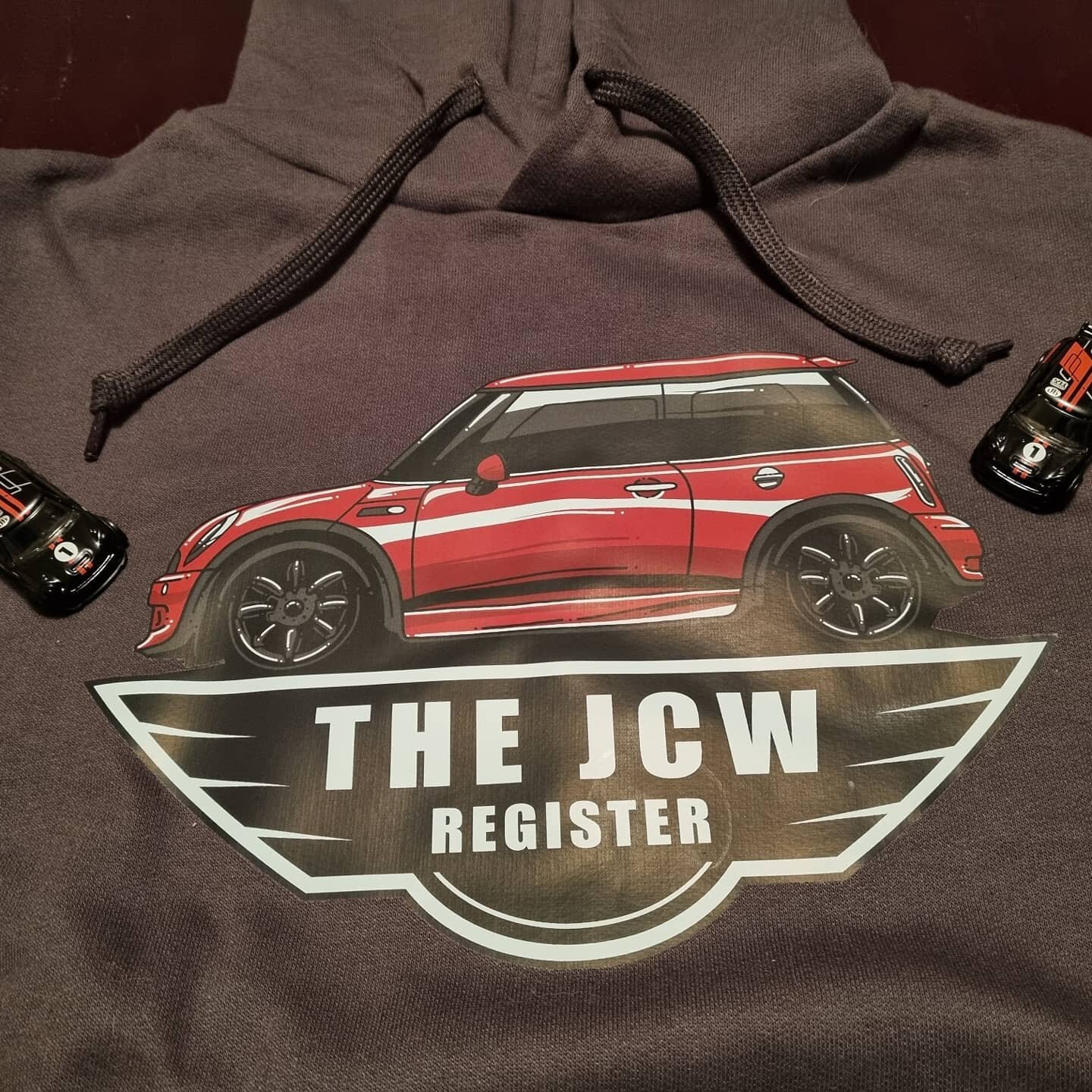 Test jumpers showed up yesterday, love them, there are a few tweaks to still make but hoping to shortly have them available on our website along with T-Shirts and a few other goodies of various designs!

#thejcwregister #TheJCWProject #johncooperwork