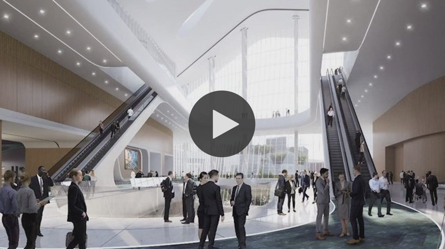 Dallas gives first update in a year on new convention center design